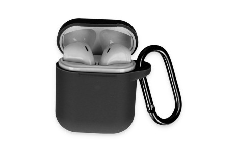 Newface Airpods 2 (2.nesil) Hang Kılıf - Siyah