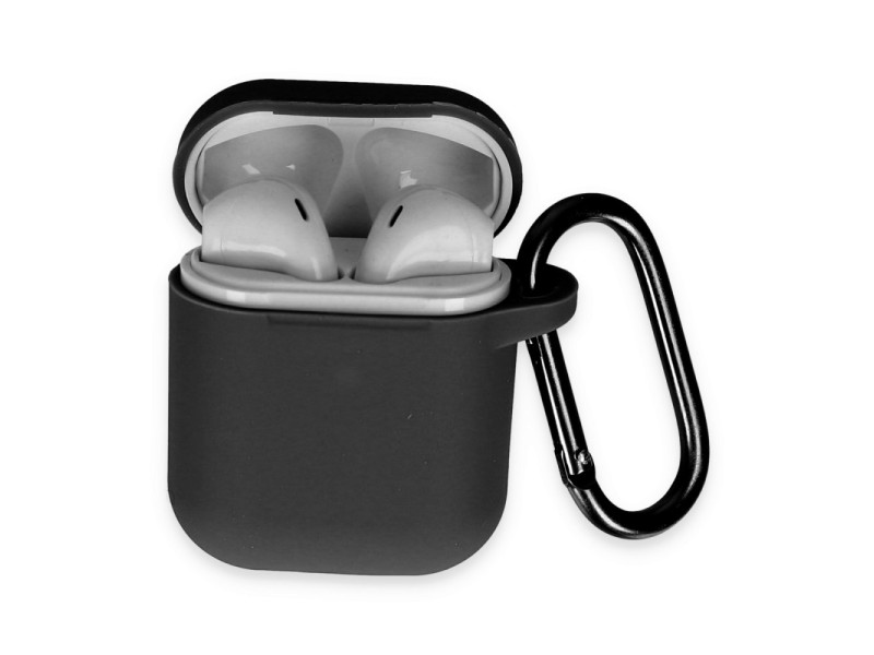 Newface Airpods 2 (2.nesil) Hang Kılıf - Siyah