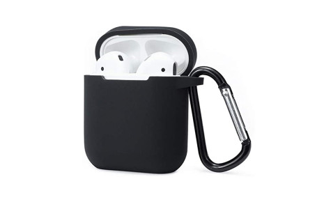 Newface Airpods 2 (2.nesil) Sert Silikon Kılıf - Siyah
