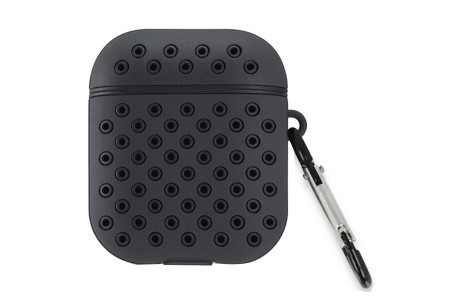 Newface Airpods 2 (2.nesil) Spor Delikli Kılıf - Siyah-Siyah