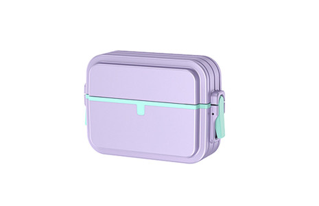 Newface Airpods 3 (3.nesil) 404 Kilitli Kılıf - Lila