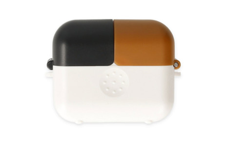 Newface Airpods 3 (3.nesil) Basmalı Kılıf - Beyaz-Siyah-Kahverengi