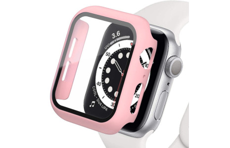 Newface Apple Watch 42mm Camlı Kasa Ekran Koruyucu - Rose Gold