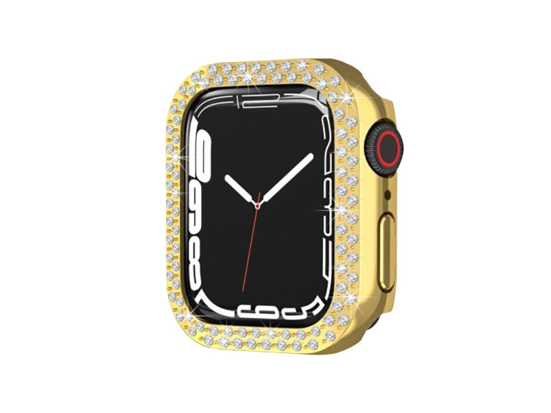 Newface Apple Watch 42mm Taşlı Kasa - Gold