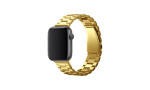 Newface Apple Watch 45mm Metal Baklalı Kordon - Gold