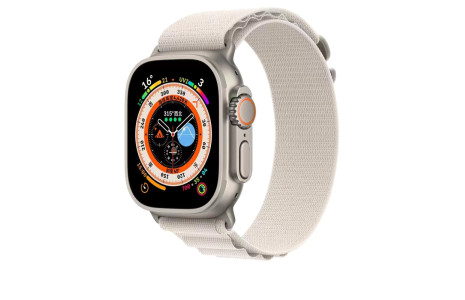 Newface Apple Watch 45mm Mountain Kordon - Beyaz