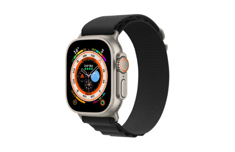 Newface Apple Watch 45mm Mountain Kordon - Siyah