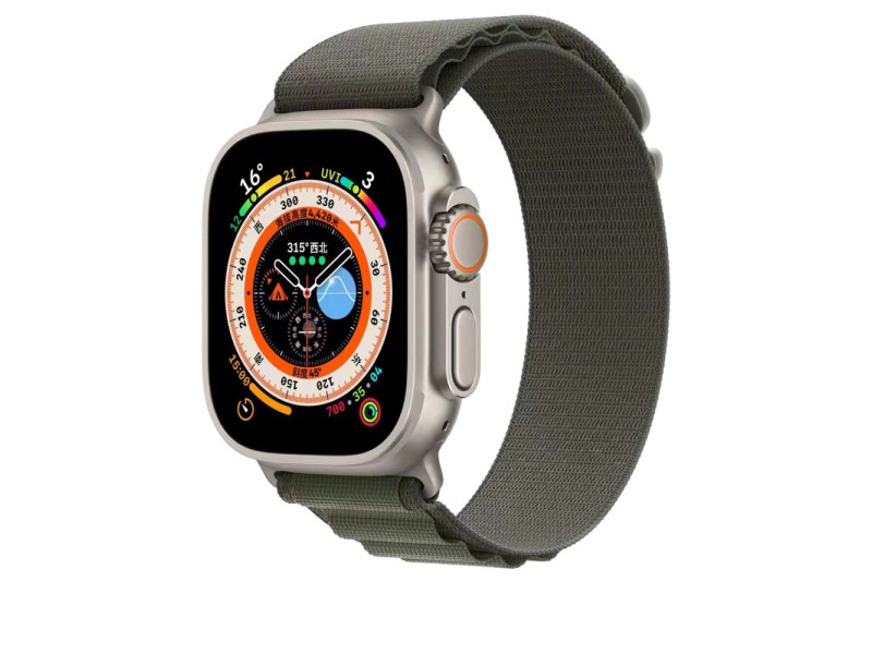 Newface Apple Watch 45mm Mountain Kordon - Yeşil