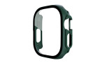 Newface Apple Watch Ultra 49mm Desert Camlı Kasa Ekran Koruyucu - Koyu Yeşil