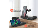 Newface B19S Samsung Kablosuz Şarj Masaüstü Set - Siyah