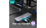 Newface Dönüştürücü 13in1 Hub 117 - Gri