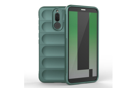 Newface Huawei Mate 10 Lite Kılıf Optimum Silikon - Koyu Yeşil