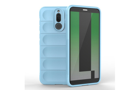 Newface Huawei Mate 10 Lite Kılıf Optimum Silikon - Sky Blue
