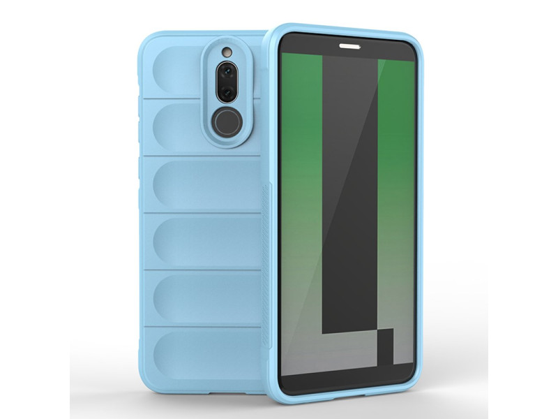 Newface Huawei Mate 10 Lite Kılıf Optimum Silikon - Sky Blue