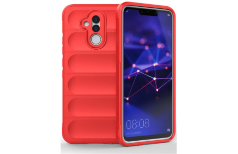 Newface Huawei Mate 20 Lite Kılıf Optimum Silikon - Kırmızı