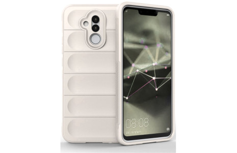 Newface Huawei Mate 20 Lite Kılıf Optimum Silikon - Krem