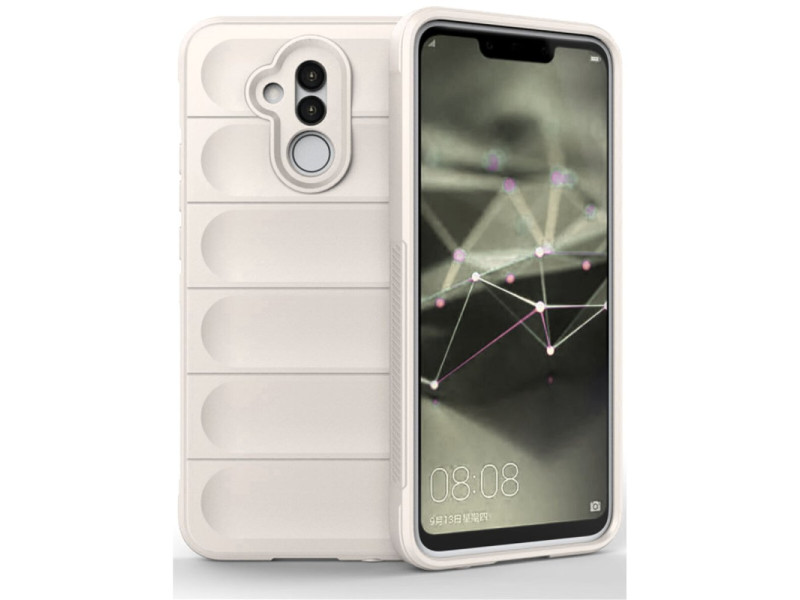 Newface Huawei Mate 20 Lite Kılıf Optimum Silikon - Krem