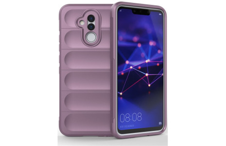 Newface Huawei Mate 20 Lite Kılıf Optimum Silikon - Mor
