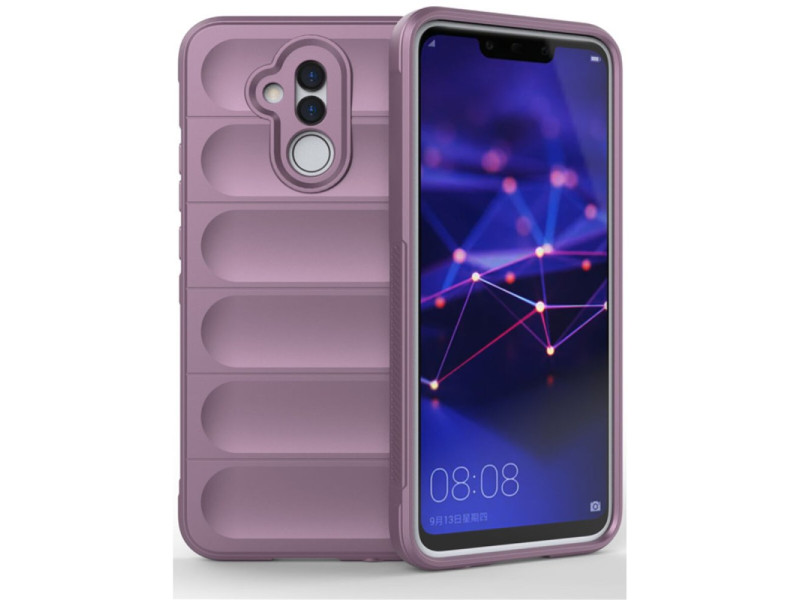Newface Huawei Mate 20 Lite Kılıf Optimum Silikon - Mor