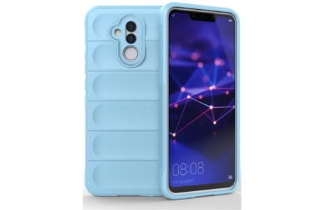 Newface Huawei Mate 20 Lite Kılıf Optimum Silikon - Sky Blue