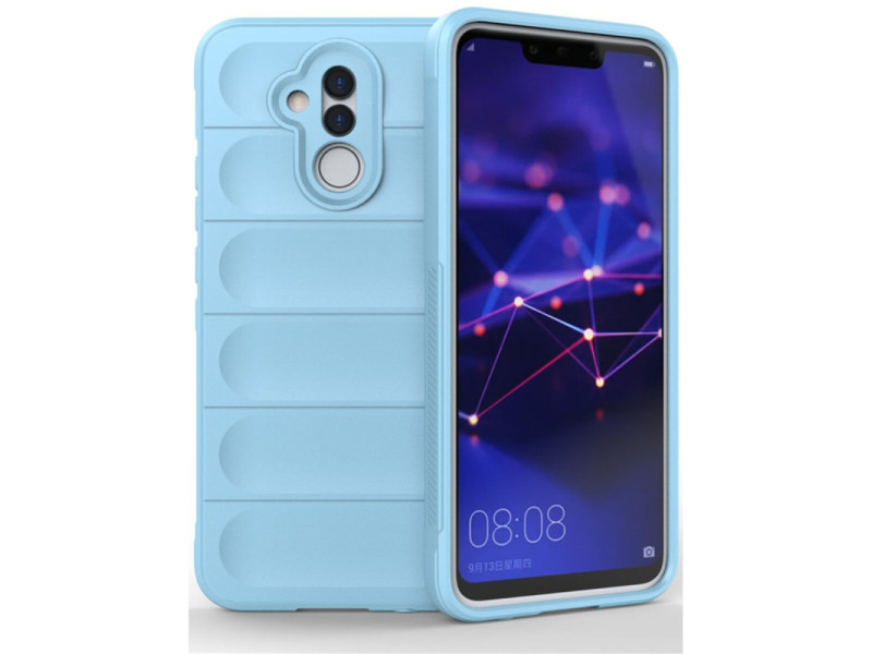Newface Huawei Mate 20 Lite Kılıf Optimum Silikon - Sky Blue
