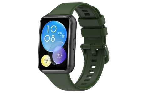 Newface Huawei Watch Fit 2 Klasik Kordon - Haki Yeşil