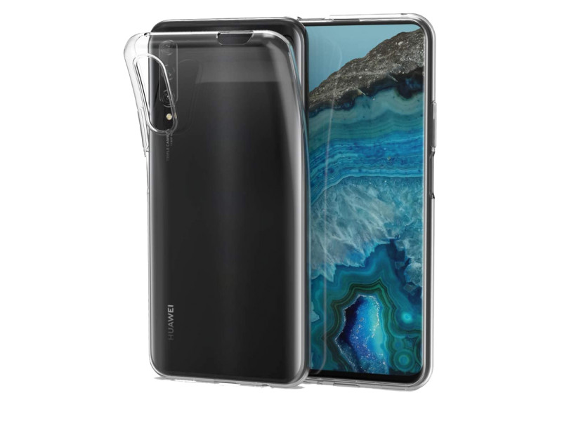 Newface Huawei P Smart Z Kılıf Lüx Şeffaf Silikon