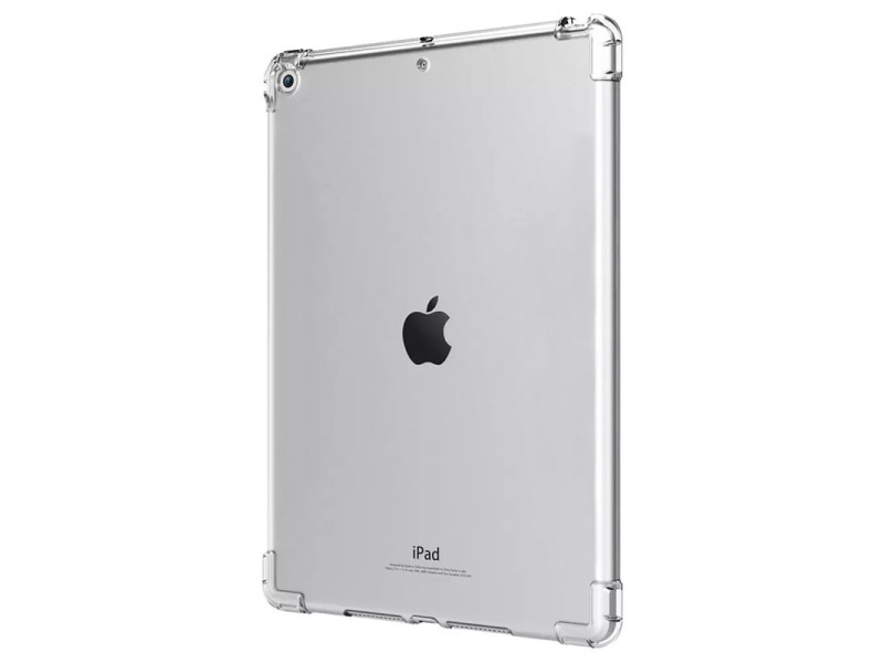 Newface iPad 10.2 (7.nesil) Kılıf Anti Şeffaf Tablet Silikon - Şeffaf