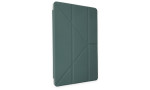 Newface iPad 10.2 (7.nesil) Kılıf Kalemlikli Hugo Tablet Kılıfı - Koyu Yeşil