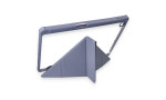 Newface iPad 10.2 (7.nesil) Kılıf Kalemlikli Hugo Tablet Kılıfı - Lila