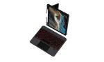 Newface T5208D iPad 2022 10.9 (10.nesil) Kılıf İnter Ledli Klavyeli Tablet Kılıfı - Siyah
