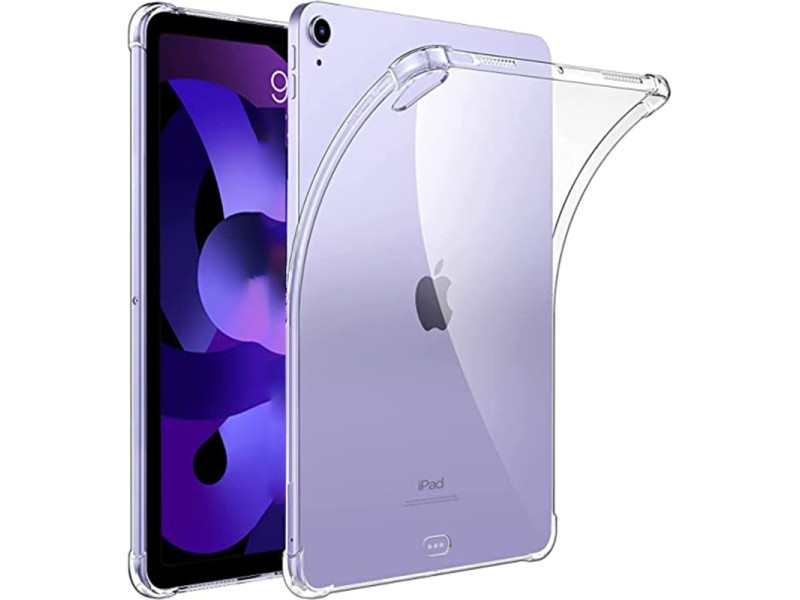 Newface iPad 5 Air 9.7 Kılıf Anti Şeffaf Tablet Silikon - Şeffaf
