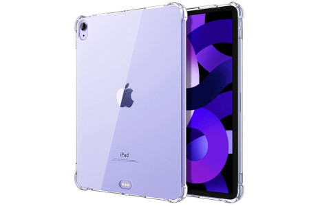 Newface iPad Air 5 (2022) Kılıf Anti Şeffaf Tablet Silikon - Şeffaf
