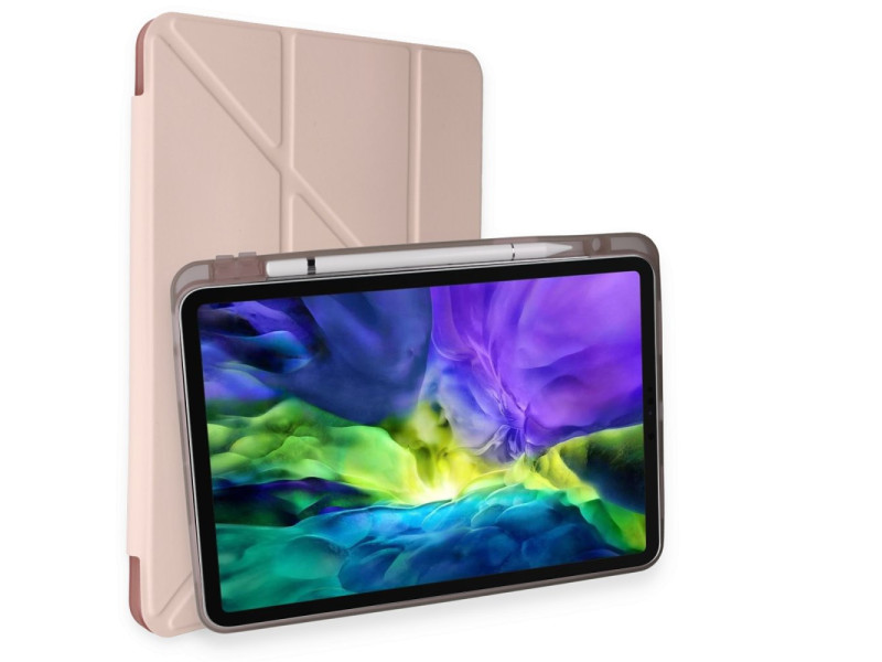 Newface iPad Pro 10.5 Kılıf Kalemlikli Hugo Tablet Kılıfı - Rose Gold