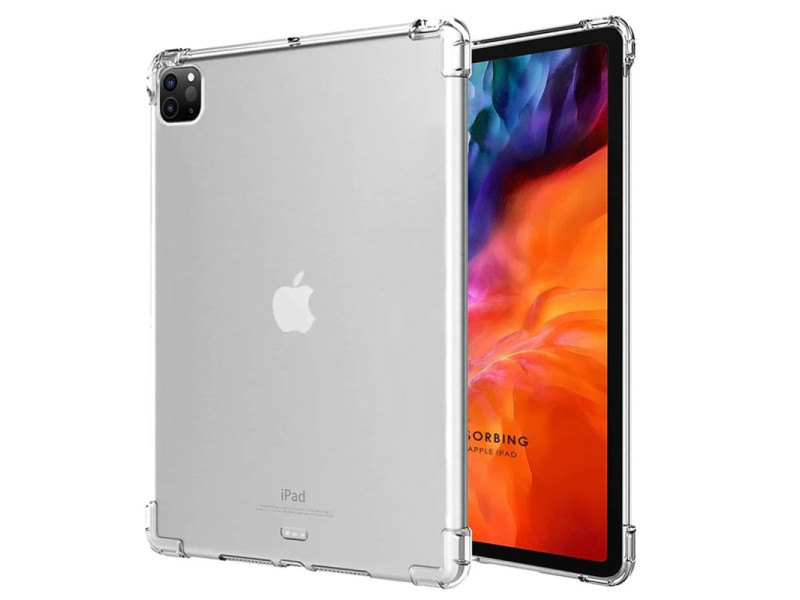 Newface iPad Pro 11 (2020) Kılıf Anti Şeffaf Tablet Silikon - Şeffaf