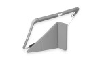 Newface iPad Pro 12.9 (2018) Kılıf Kalemlikli Hugo Tablet Kılıfı - Gri