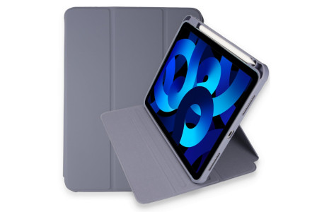 Newface iPad Pro 12.9 (2018) Kılıf Starling 360 Kalemlikli Tablet Kılıf - Lila