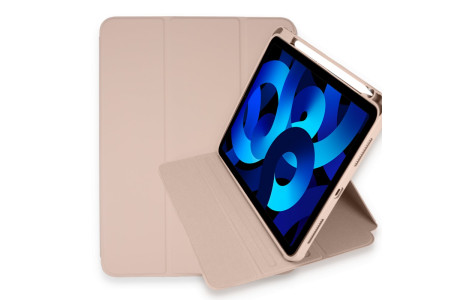 Newface iPad Pro 12.9 (2018) Kılıf Starling 360 Kalemlikli Tablet Kılıf - Rose Gold