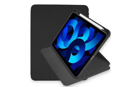 Newface iPad Pro 12.9 (2018) Kılıf Starling 360 Kalemlikli Tablet Kılıf - Siyah