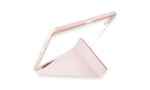Newface iPad Pro 12.9 (2021) Kılıf Kalemlikli Hugo Tablet Kılıfı - Rose Gold