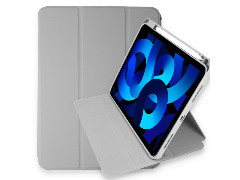 Newface iPad Pro 12.9 (2021) Kılıf Starling 360 Kalemlikli Tablet Kılıf - Gri