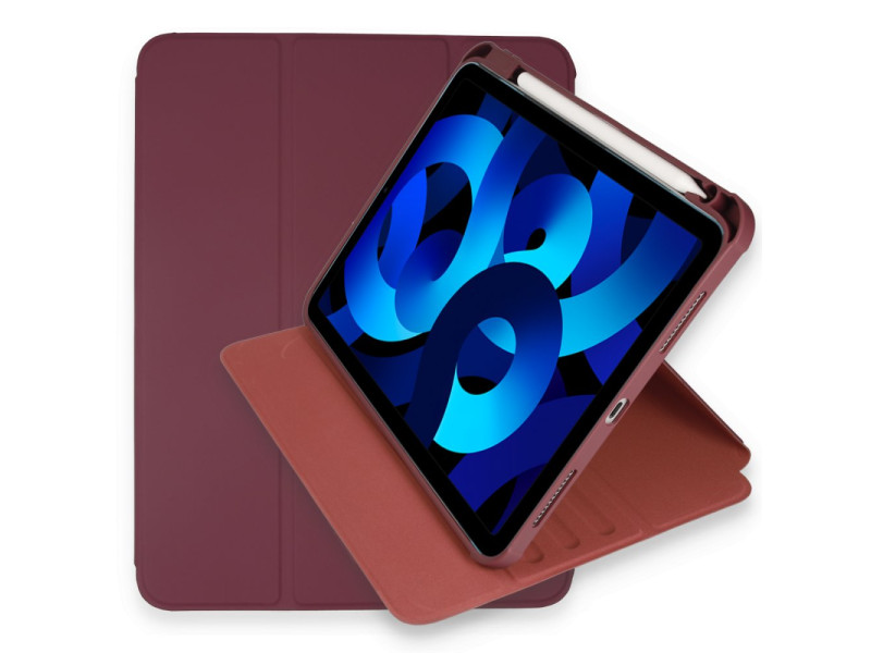 Newface iPad Pro 12.9 (2021) Kılıf Starling 360 Kalemlikli Tablet Kılıf - Mor