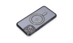 Newface iPhone 11 Kılıf Joke Simli Magneticsafe Kılıf - Siyah