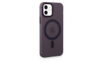 Newface iPhone 11 Kılıf Lodos Magneticsafe Mat Kapak - Mor