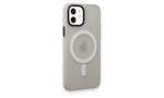 Newface iPhone 11 Kılıf Lodos Magneticsafe Mat Kapak - Şeffaf