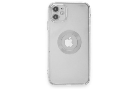 Newface iPhone 11 Kılıf Santa Lens Silikon - Şeffaf