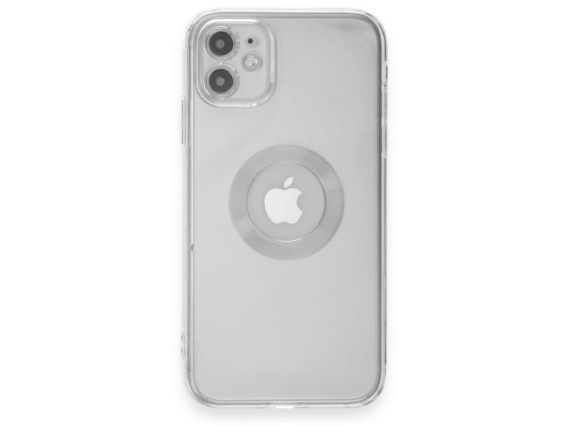 Newface iPhone 11 Kılıf Santa Lens Silikon - Şeffaf