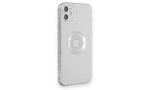 Newface iPhone 11 Kılıf Santa Lens Silikon - Şeffaf