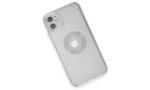 Newface iPhone 11 Kılıf Santa Lens Silikon - Şeffaf