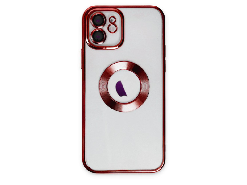 Newface iPhone 11 Kılıf Slot Silikon - Kırmızı